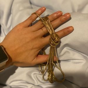 Gold Bolo Statement Necklace